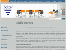Tablet Screenshot of galter.com.pl
